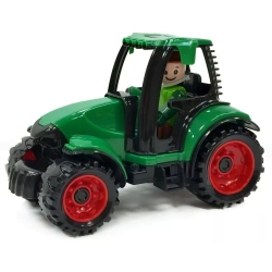 Lena Truckies  01624 Traktor 17 cm z figurką kierowcy w zestawie